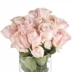 Buque de rosa rosa com 20 hastes de 60cm - sweet avalanche