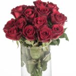 Buque de rosa vermelha com 20 hastes de 60 cm - samourai