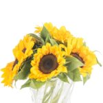 Buque de girassol com 6 hastes de 60cm