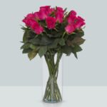 Buque de rosa pink com 20 hastes de 60 cm - Gotcha